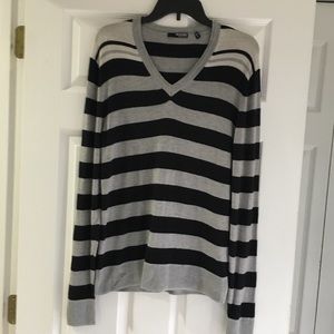 Murano Liquid Luxury Striped V Neck Sweater Men’s/women’s